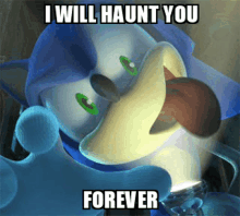 Sonic Haunt You Forever I Will Haunt You GIF - Sonic Haunt You Forever Haunt You Forever Haunt You GIFs