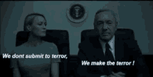 Kevin Spacey No Terror GIF - Kevin Spacey No Terror Make Terror GIFs