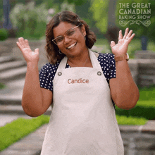 Clapping Candice GIF - Clapping Candice The Great Canadian Baking Show GIFs