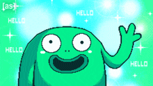 Hello Mr Frog GIF - Hello Mr Frog Smiling Friends GIFs