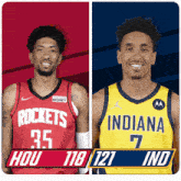 Houston Rockets (118) Vs. Indiana Pacers (121) Post Game GIF - Nba Basketball Nba 2021 GIFs