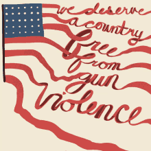 We Deserve A Country Free From Gun Violence Gun Reform GIF - We Deserve A Country Free From Gun Violence Gun Reform Nra GIFs