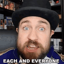 each and everyone richard parliament top hat gaming man all of you everyone of you