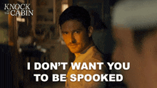 I Dont Want You To Be Spooked Andrew GIF - I Dont Want You To Be Spooked Andrew Ben Aldridge GIFs