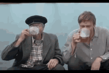 lyubov i golubi drinking lets drink toast cheers