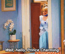 Prince Charming GIF - Hello Prince Charming Cinderella Big Bang Theory GIFs