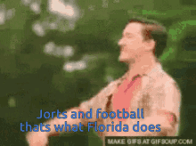 jorts and football