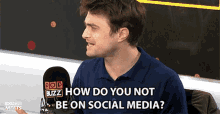 How Do You Not Be On Social Media Daniel Radcliffe GIF - How Do You Not Be On Social Media Daniel Radcliffe Popbuzz GIFs