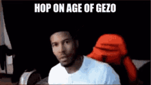 Age Of Gezo Hop On GIF - Age Of Gezo Hop On Hop On Age Of Gezo GIFs