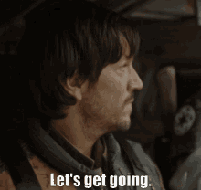 Lets Get Going Cassian Andor GIF - Lets Get Going Cassian Andor Star Wars GIFs