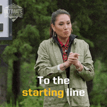 To The Starting Line Nikki Reyes GIF - To The Starting Line Nikki Reyes Canadas Ultimate Challenge GIFs
