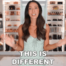 This Is Different Shea Whitney GIF - This Is Different Shea Whitney Its Not The Same Thing GIFs