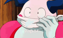 mr mime pokemon ash vapor