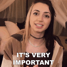 Its Very Important Gibi Asmr GIF - Its Very Important Gibi Asmr It Is Essential GIFs