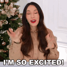 Im So Excited Shea Whitney GIF - Im So Excited Shea Whitney I Cant Wait GIFs