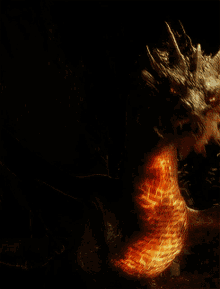 fire die smaug dragon
