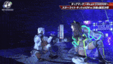 two women are wrestling in a ring with the words we are stardom on the bottom