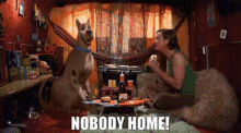 Scooby Doo Nobody Home GIF - Scooby Doo Nobody Home Scooby Doo The Movie GIFs