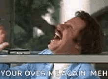 Will Ferrell Youre Over Me Again GIF - Will Ferrell Youre Over Me Again Sad GIFs