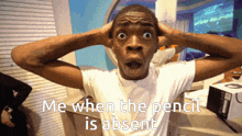 Absentpencil Black Man GIF - Absentpencil Pencil Black Man GIFs