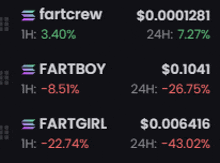 a screenshot of a website that says fartcrew fartboy and fartgirl