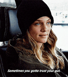 Chicago Pd Hailey Upton GIF - Chicago Pd Hailey Upton Trust Your Gut GIFs