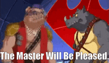 Tmnt Rocksteady GIF - Tmnt Rocksteady The Master Will Be Pleased GIFs