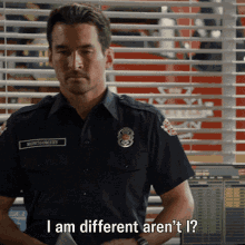 Station19 I Am Different Arent I GIF - Station19 I Am Different Arent I Yeah But In A Good Way GIFs