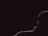 a painting of a man in the rain with a fire coming out of his head