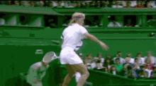 Martina Navratilova Tennis GIF - Martina Navratilova Tennis Wimbledon GIFs