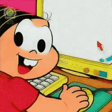 Happy Computer Time GIF - Happy Computer Time Playing GIFs