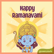 Happy Ramanavami Doodlernie GIF - Happy Ramanavami Doodlernie Ram Navami Ki Shubhkamnaye GIFs