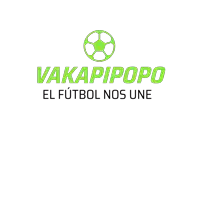 a green soccer ball with the words vakapipopo el futbol nos une below it