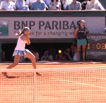 Jelena Ostapenko Backhand GIF - Jelena Ostapenko Backhand Tennis GIFs