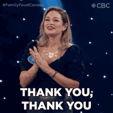 Thank You Thank You Family Feud Canada GIF - Thank You Thank You Family Feud Canada I Appreciate GIFs