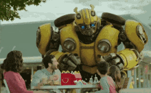 Bumblebee Transformers GIF - Bumblebee Transformers Mcdonalds GIFs