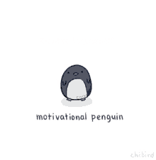 Motivational Penguin Believe In Yourself GIF - Motivational Penguin Believe In Yourself You Can Do It GIFs
