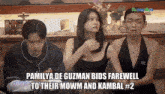 Pamilya De Guzman Of Pbb Emotional Pamilya De Guzman Bids Fairwell To Mowm And Kambal GIF