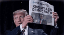 Kiss My Ass Democrats GIF - Kiss My Ass Democrats Trump GIFs