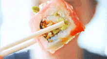 Chopsticks And Sushi GIF - Sushi GIFs
