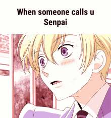 Senpai Notice Me GIF - Senpai Notice Me When Someone Calls You Senpai GIFs