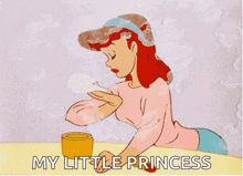 Princess Make Up GIF - Princess Make Up Powder GIFs