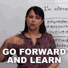 Go Forward And Learn Something More Rebecca GIF - Go Forward And Learn Something More Rebecca Engvid GIFs