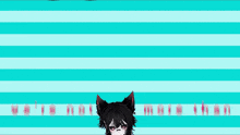 a blue striped background with the words " voice not more than "