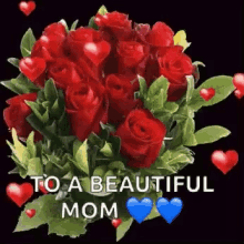 Happy Mothers Day To A Beautiful Mom GIF - Happy Mothers Day To A Beautiful Mom GIFs