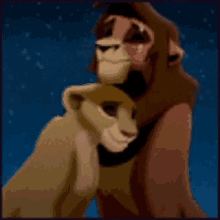 Lion King Hug GIF