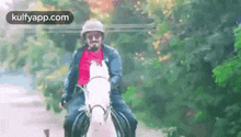 Horse Riding.Gif GIF - Horse Riding Bala Krishna Ruler Movie GIFs