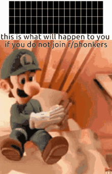 Luigi What Will Happen To You GIF - Luigi What Will Happen To You Do Not Join GIFs