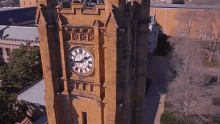 australian universities aussie drone footage tower clock tower