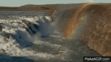 Waterfalls Rainbow GIF - Waterfalls Rainbow GIFs